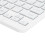 Wireless Bluetooth RGB Backlight Keyboard 10in for Phone & Tablet White 9