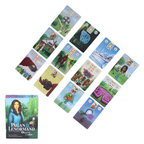 Partyy Tarot-Deck, Tragbare Schicksals-Orakel-Karten, 10x7cm 1