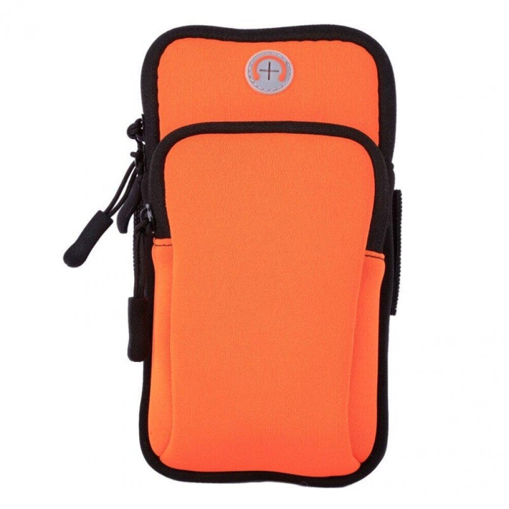 Armband For Phone Universal Phone Arm Holder Waterproof Running Accessory For Mobile Orange 9187378734537