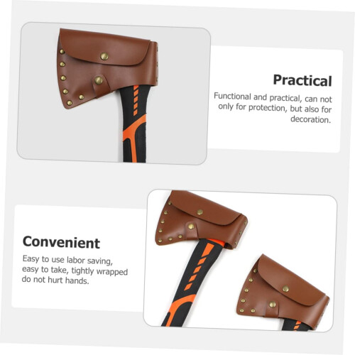 2pcs Leather Multi Tool Protector Case Outdoor Work Sheath Camping Sleeve Hand Cover Durable Protective Cover 2