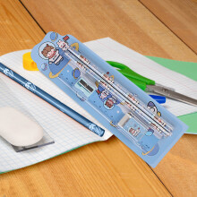 (D) Five Piece Set Of Stationery Set For The Of The School Season Elementary School Students Learning Supplies Kindergarten Prizes Children's