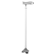 Adjustable Walking Cane for Extra Tall Users, Offset Handle Design Ensures Comfort and Durability, Shock-Absorbing Non-Slip Rubber Foot Pad Provides