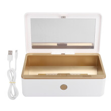 UV Light Sanitizer Phone Cleaner Box, Multi Functional UV Disinfection Device For Smartphones iPhone Samsung With Aromatherapy Inlet, Portable Design