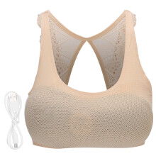 Comfortabele sportbeha voor dames, zonder beugel, ademend, naadloos ontwerp, vochtregulerend, uitneembare pads, lichtgewicht stof, snel