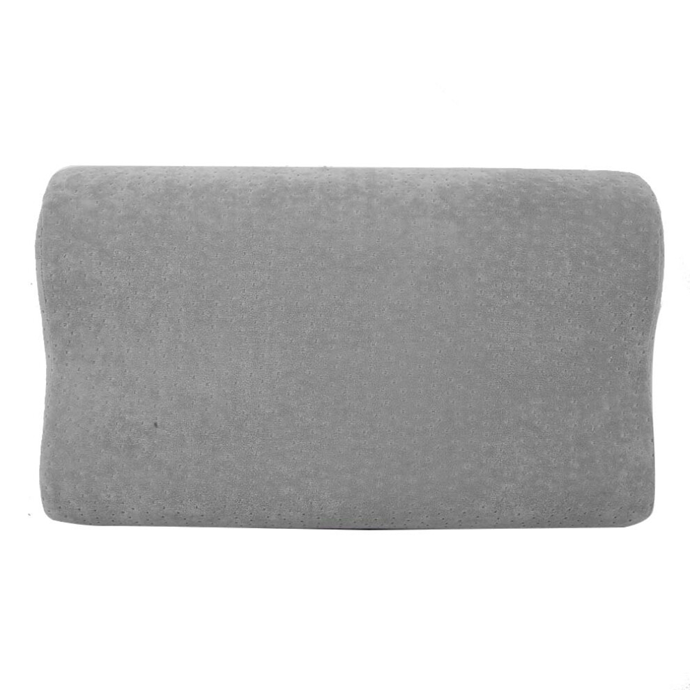 Cervical Relief Pillow, Memory Foam Contour for Therapeutic Support & Alignment, Hypoallergenic Washable Cover & Adjustable Cheek Support for Quiet