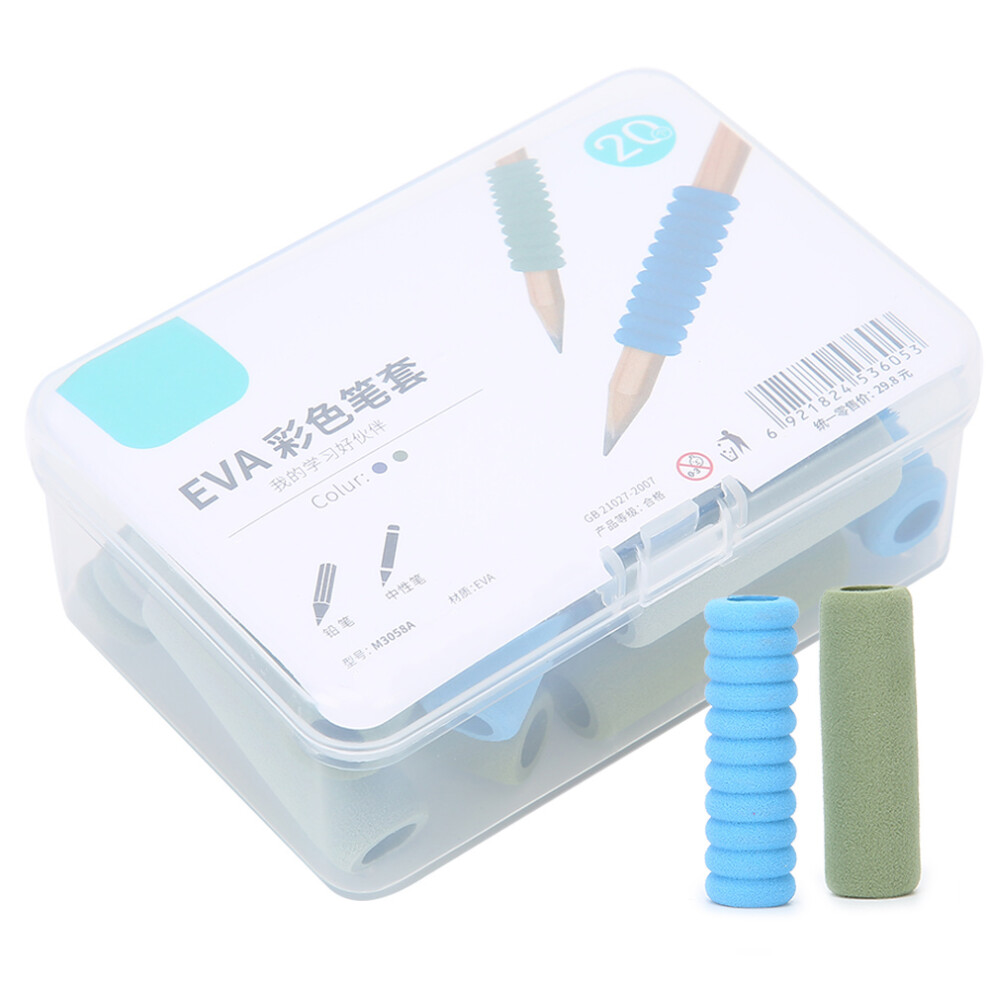 Ergonomically Designed Pencil Grippers, Writing Aid with Posture Correction for Kids Handwriting, Hollow Non-slip Design for Enhanced Control,