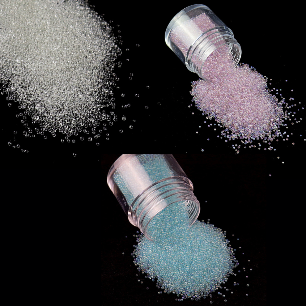 Decorative Stones, Moonlight Rhinestones Non-Hotfix Type for Nail Art Design, Easy Application Iridescent Shine for Professionals Beginners (3 Boxes)