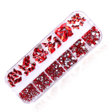 Pensetă de ridicare, pietre de cristal cu material premium pentru flatback multi-formă, calitate strălucitoare și atractivă a sticlei K9,