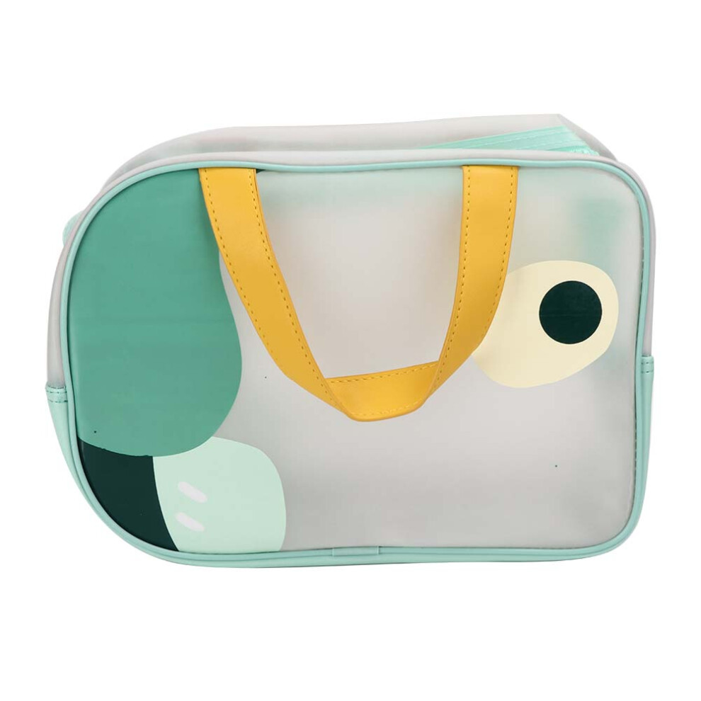 Effortless Organization, Stay Organized Transparent Design Travel Cosmetic Bag, Wet Dry Separate For Hygiene And Convenience