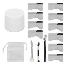 Kit para Sobrancelhas Perfeitas, Design Suave para a Pele, Item Essencial de Beleza para Todas as Suas Necessidades de Cuidados Pessoais.