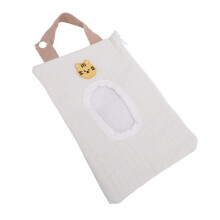 Travel Baby Wipes Case with Zipper, White Tiger, 1523cm