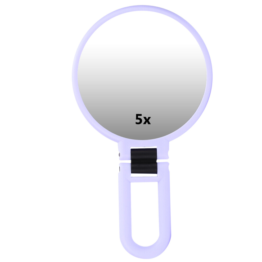 High Definition Normal Mirror Magnifying Handheld Mirror, Superior Durability and Safety Portable Travel Mirror For Halloween Parties For Nightclubs