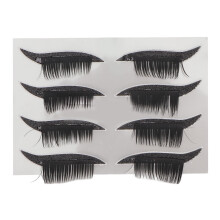 Fashion Color Double Eyelid Stickers For Easy To Use, Invisible Backing Adhesive Eyeliner Strips Ideal For Parties Dates Shopping Dance Clubs, Glitte
