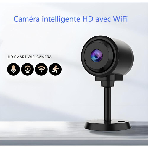 Indoor Security Camera, Motion Detection with Night Vision, Cloud Storage Support, APP Remote Control, 4G & Bluetooth Connection, Wireless 1