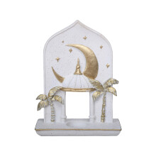 Harz-Schlösser-Figur, Ornament, Eid-Ramadan-Festival, Tisch--2