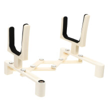 Adjustable Violin Stand with Stable Support, Lightweight Foldable Display Holder for Easy Carry
