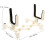 Adjustable Violin Stand with Stable Support, Lightweight Foldable Display Holder for Easy Carry 4