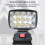 LED-Arbeitsleuchte, Arbeitsleuchte, leichtes Design für-Mit USB 7
