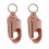 Packung mit 2 modischen Inhalator-Tragetaschen,-Rosa 1