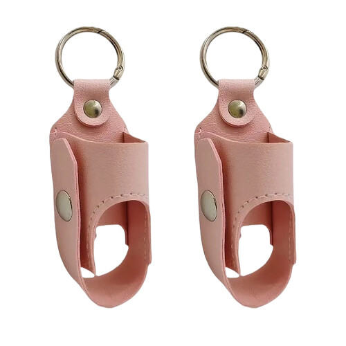 Packung mit 2 modischen Inhalator-Tragetaschen,-Rosa