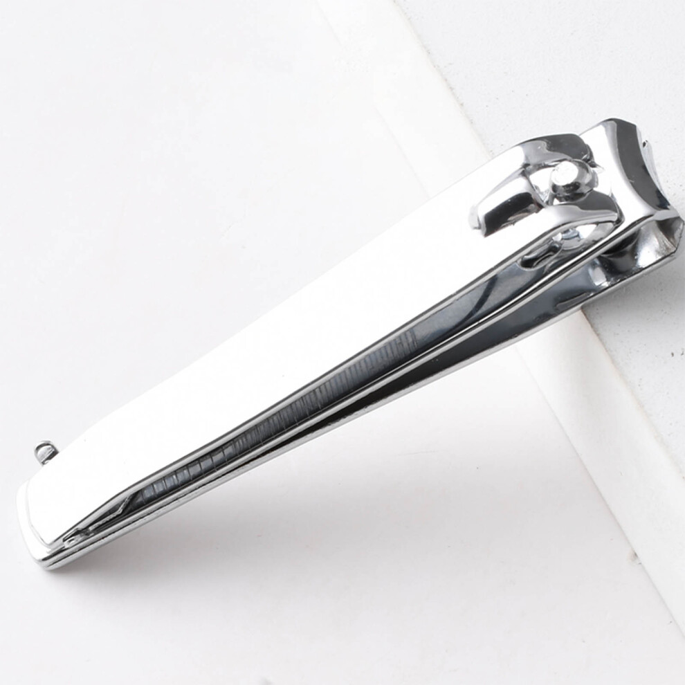 (B) Home Splatter File Nail Sharpening Scissors Nail Manicure Stainless Steel Nail Clippers Large Opening Pedicure Scissors
