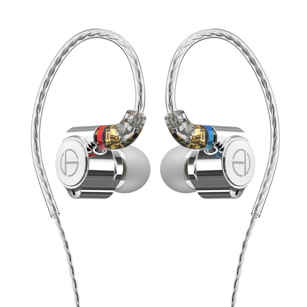Trn Ta1 In Ear Earphone 1Ba + 1Dd Hybrid Driver Hifi Metal Earbud Cable Silver 8221378184136
