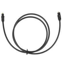 1m PVC TosLink Male to Male Optical Audio Cable, Gold-Plated