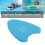 Planche de natation EVA bleue, 218,0 g 7,7 oz 8