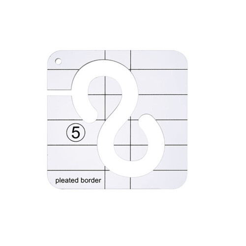 (D) Acrylic DIY Sewing Patchwork Ruler Special-shaped Hollow Sewing Kit Patchwork Template