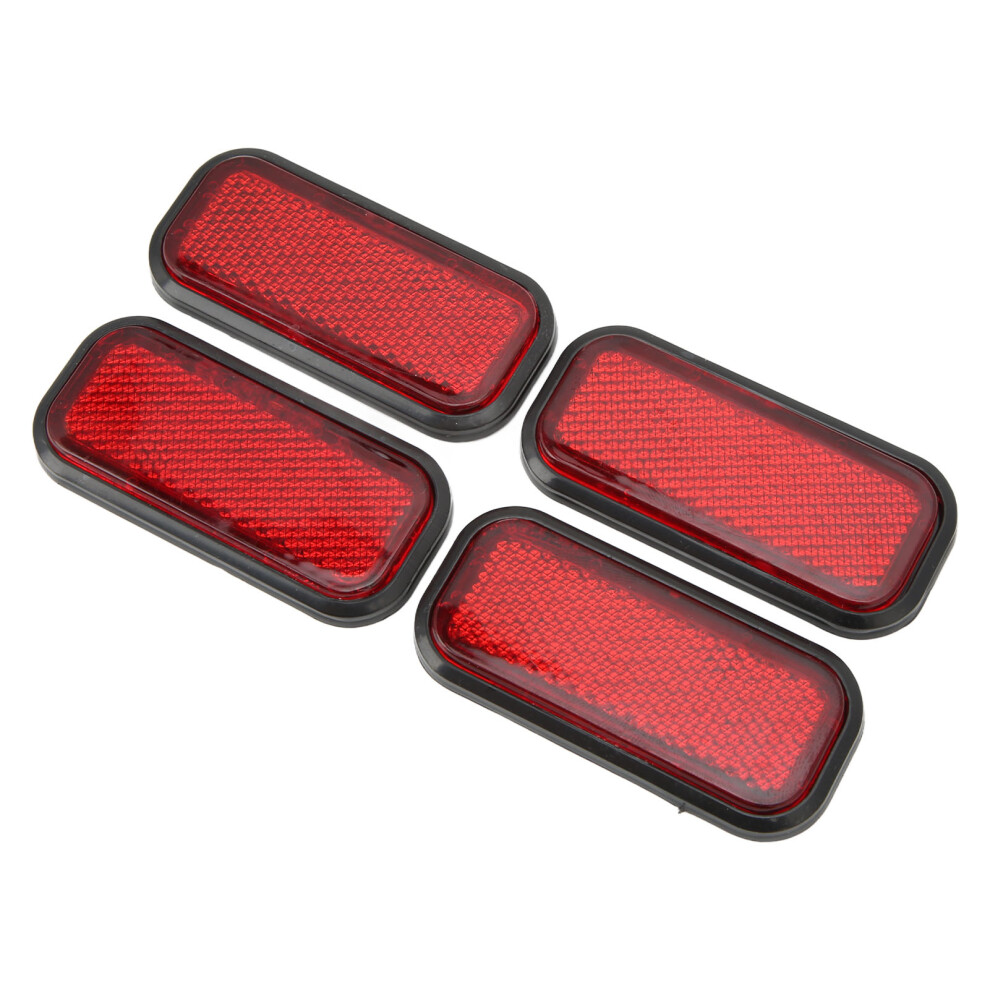 4 Stã¼Cke Rechteckigen Reflektor Sicherheit Abs 7806371199243