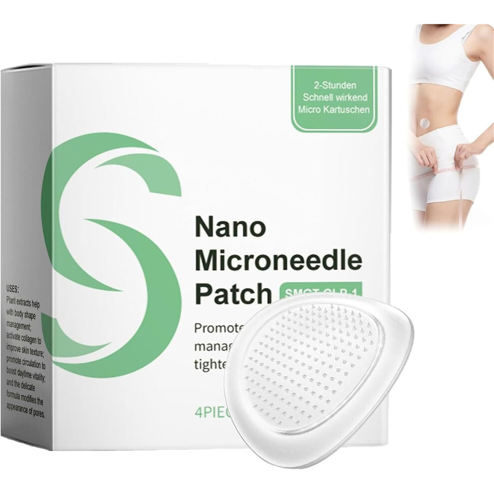 SMGTGLP1 Nano Microneedle Patch for Skin Rejuvenation and Collagen Boost, 1 Box