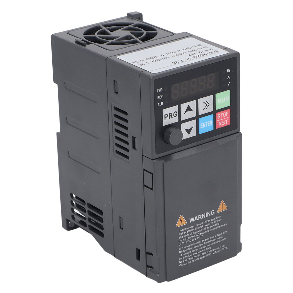 Frequenzumrichter 2,2 kW, 3-phasig, AC380 V, 50–60
