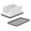Adjustable Bread Slicer with Removable Crumb Tray, Foldable Guide for Uniform Homemade Bread Slices 1