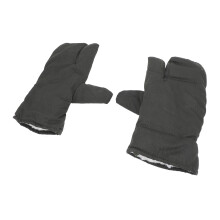 Warme grüne 3-Finger-Handschuhe mit Samtfutter für Outdoor & kalte Lagerung