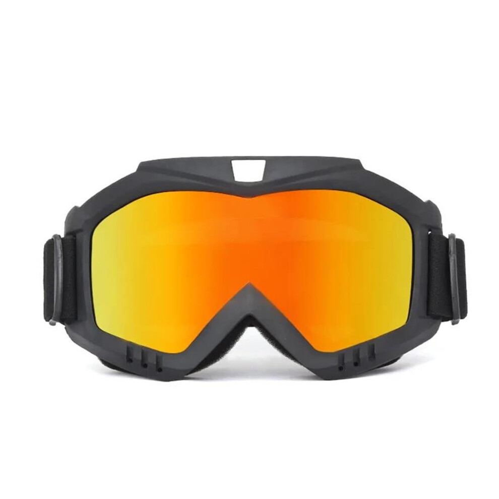 Motorcycle Goggles Windproof Dustproof Impactresistant Lens Offroad Protective Riding Glasses Red 9094768697795