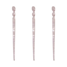 Palillos para el cabello de acetato con diseño sencillo y elegante, palillos chinos, accesorios para el cabello con bordes suaves, diseño
