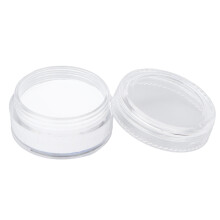 Doorzichtige potjes voor cosmetica, lichtgewicht, duurzame opbergcontainers met schroefdeksel, navulbaar, lekvrij, geschikt voor op reis,