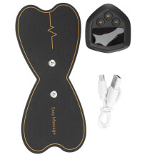 Appareil TENS pour le soulagement de la douleur avec microcourant EMS, appareil de massage connecté Bluetooth avec support ergonomique pour les