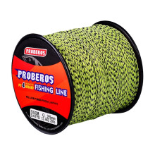 PE Braided Fishing Line 500m 4 Strand Zero Stretch Dark Green 4.0/40LB Abrasion Resistant High Strength Saltwater Line