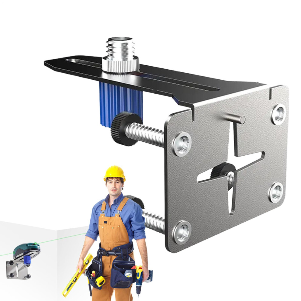 Wall Mount Level Bracket Heavy Duty Thickened Stainless Steel Holder For Engineering Measurement 9094768699065