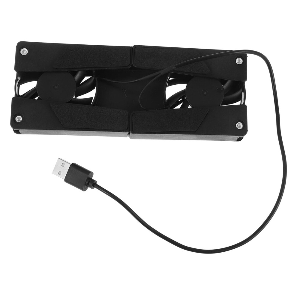 Laptop Cooling Pad And Stand With Adjustable Fan Speed, Usb Powered, Ergonomic Riser For Heat Dissipation 9187378737064