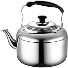 Whistling Kettle 7L Stainless Steel Teapot for Gas and Induction Hobs with HeatResistant Handle