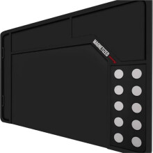 Gun Cleaning Mat Magnetic NonSlip Rubber Base Rifle Pistol Maintenance Pad with Parts Organizer