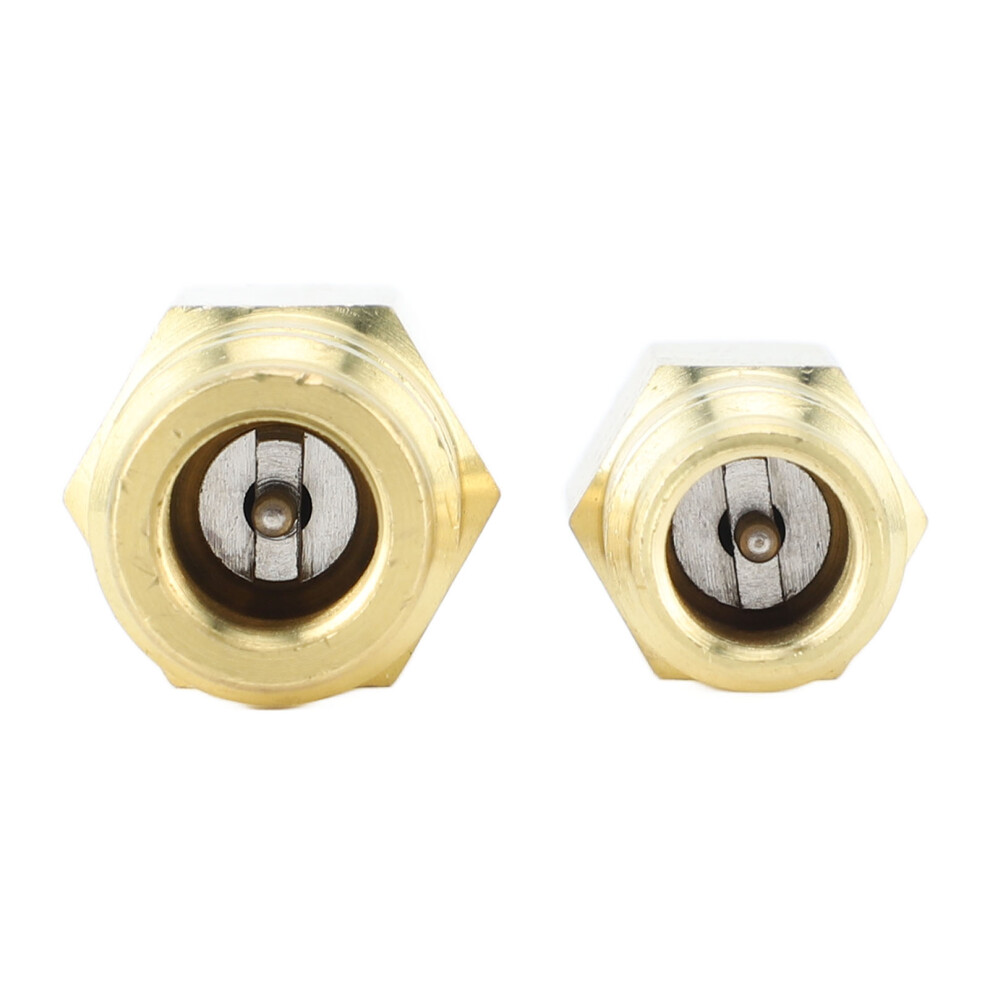 Air Conditioner R134a Connector 1/4 Inch Sae Adapter For Refrigerant Line 7681378195050