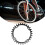 104BCD Single Speed Kettenblatt Aluminium 4