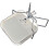 6 Pcs Elegant Bone Dish Set Dishwasher Safe for Salad Snacks and Kitchen Serving 3