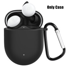 Housse de casque antichoc pour Google Pixel Buds 2, étui-Noir