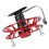 All-Metal 4C Wind Fire Spinning Reel, 150m Capacity, Red 16