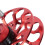 All-Metal 4C Wind Fire Spinning Reel, 150m Capacity, Red 3