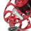 All-Metal 4C Wind Fire Spinning Reel, 150m Capacity, Red 4